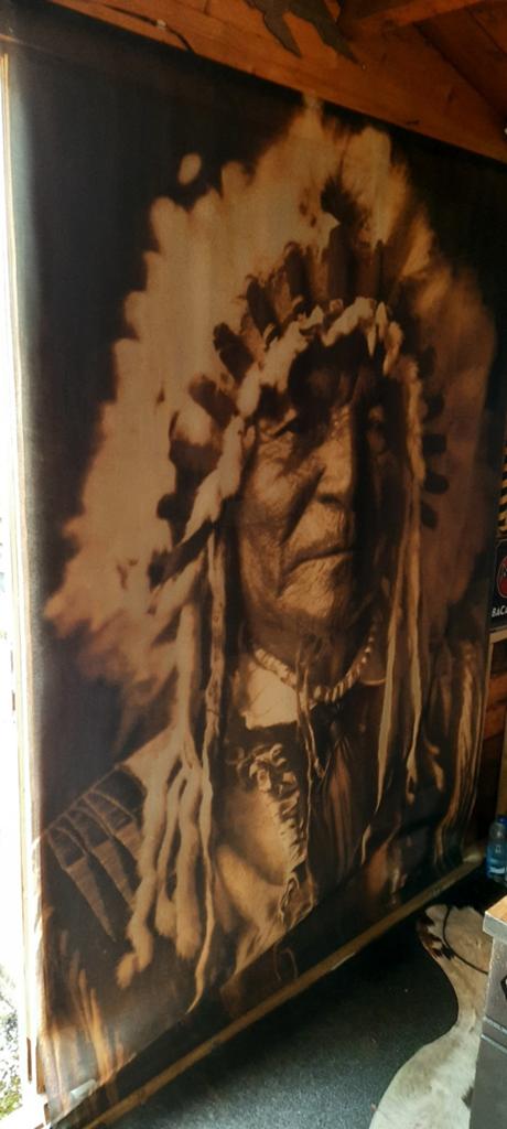 Groot Indianendoek 200x150 cm., Huis en Inrichting, Ophalen
