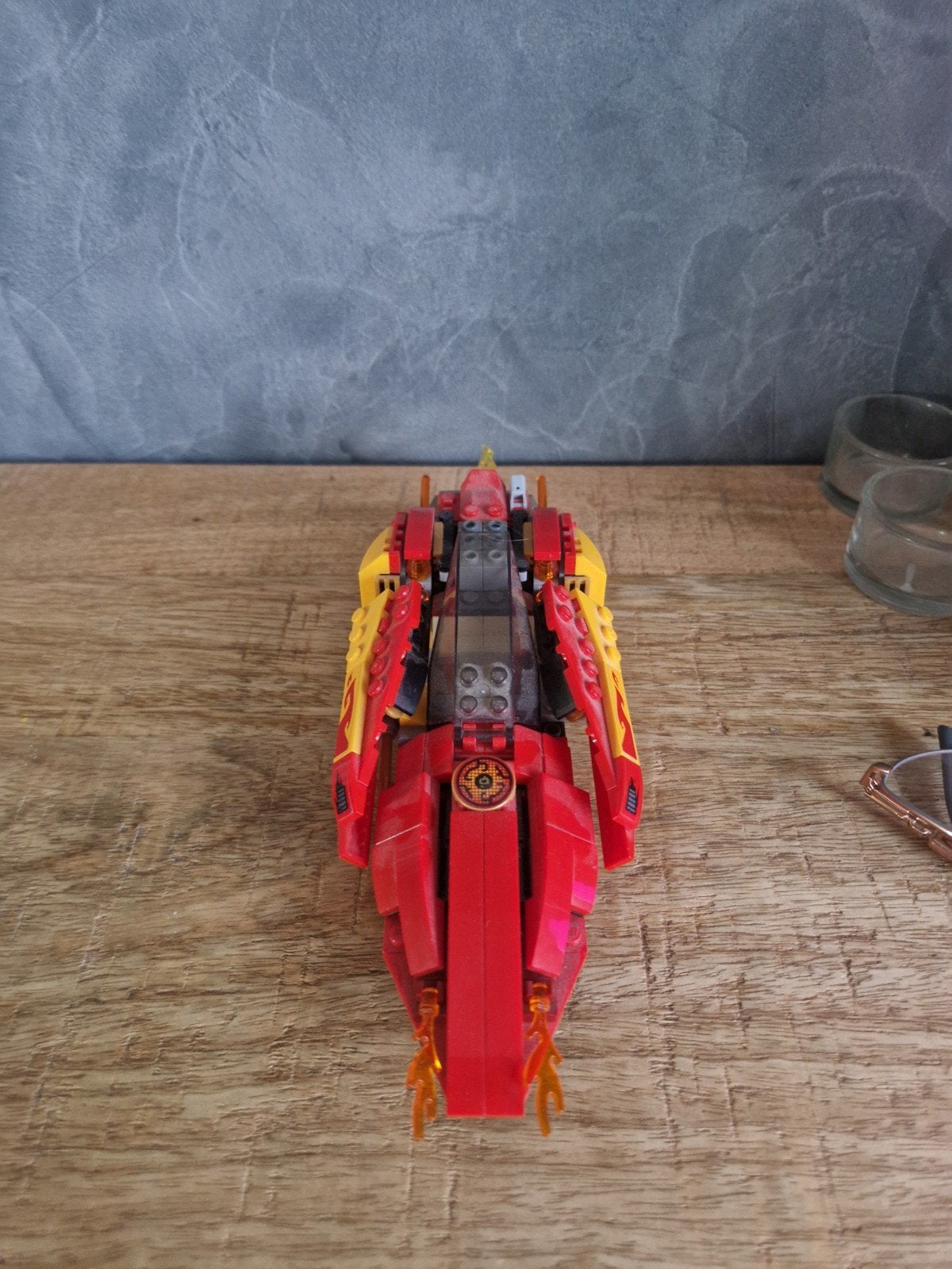 lego ninjago kai's Voertuig: Katana v11, Verzamelen, Transformers, Overige generaties, Ophalen of Verzenden, Zo goed als nieuw