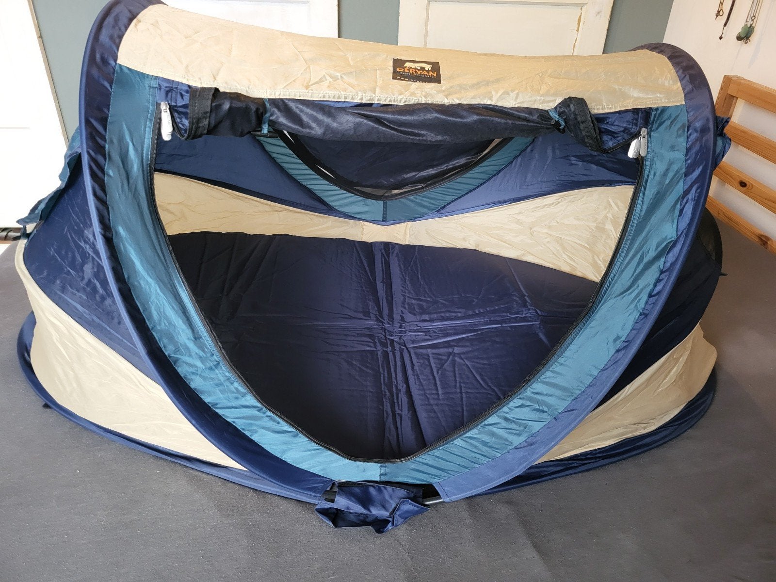 Deryan Peuter Reisbed/Slaaptent met Matras, Ophalen, Gebruikt, Reisbedje
