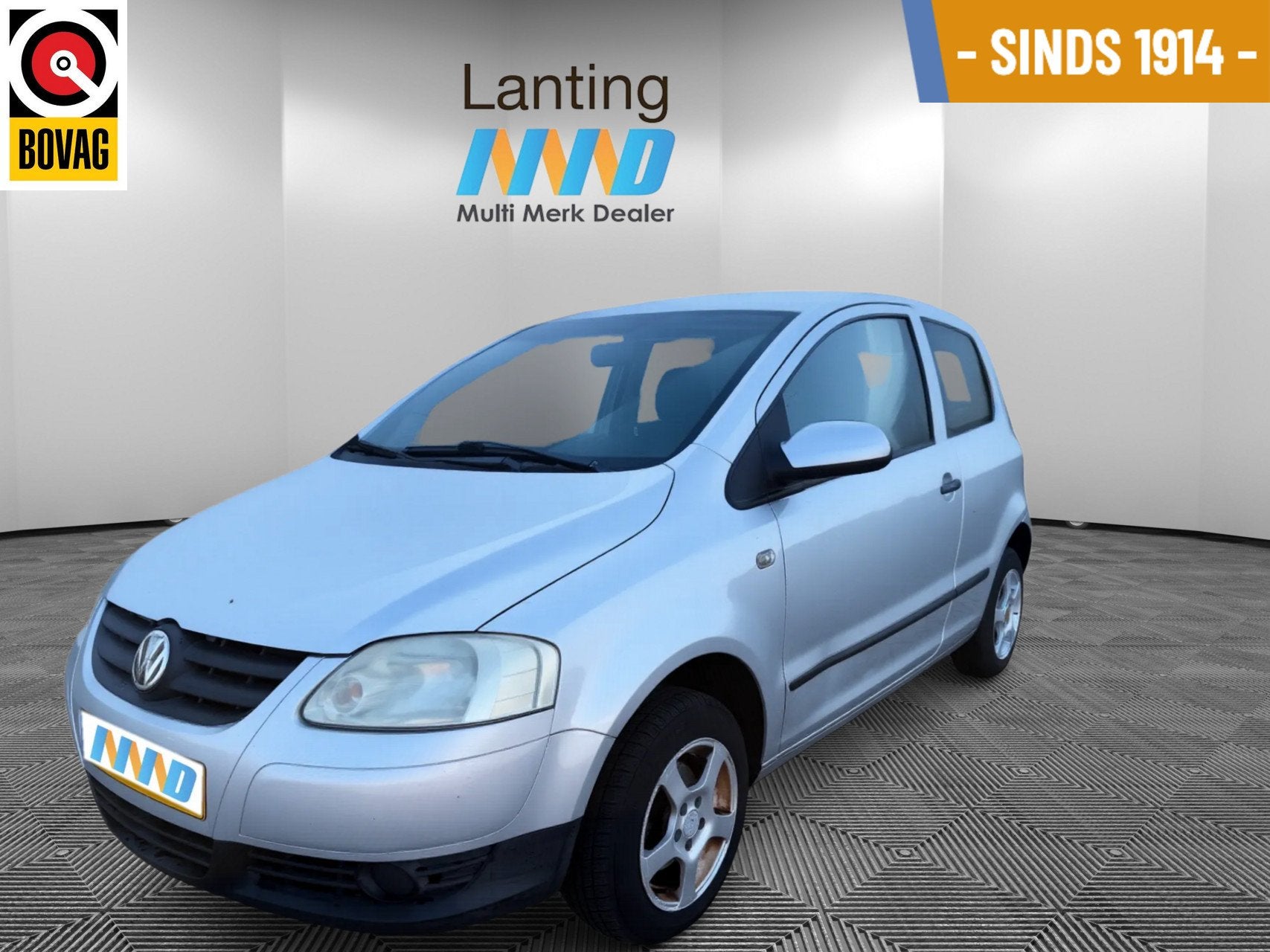 Volkswagen Fox 1.2 Trendline APK t/m 3-2027, Auto's, Voorwielaandrijving, Zwart, 4 stoelen, 1198 cc