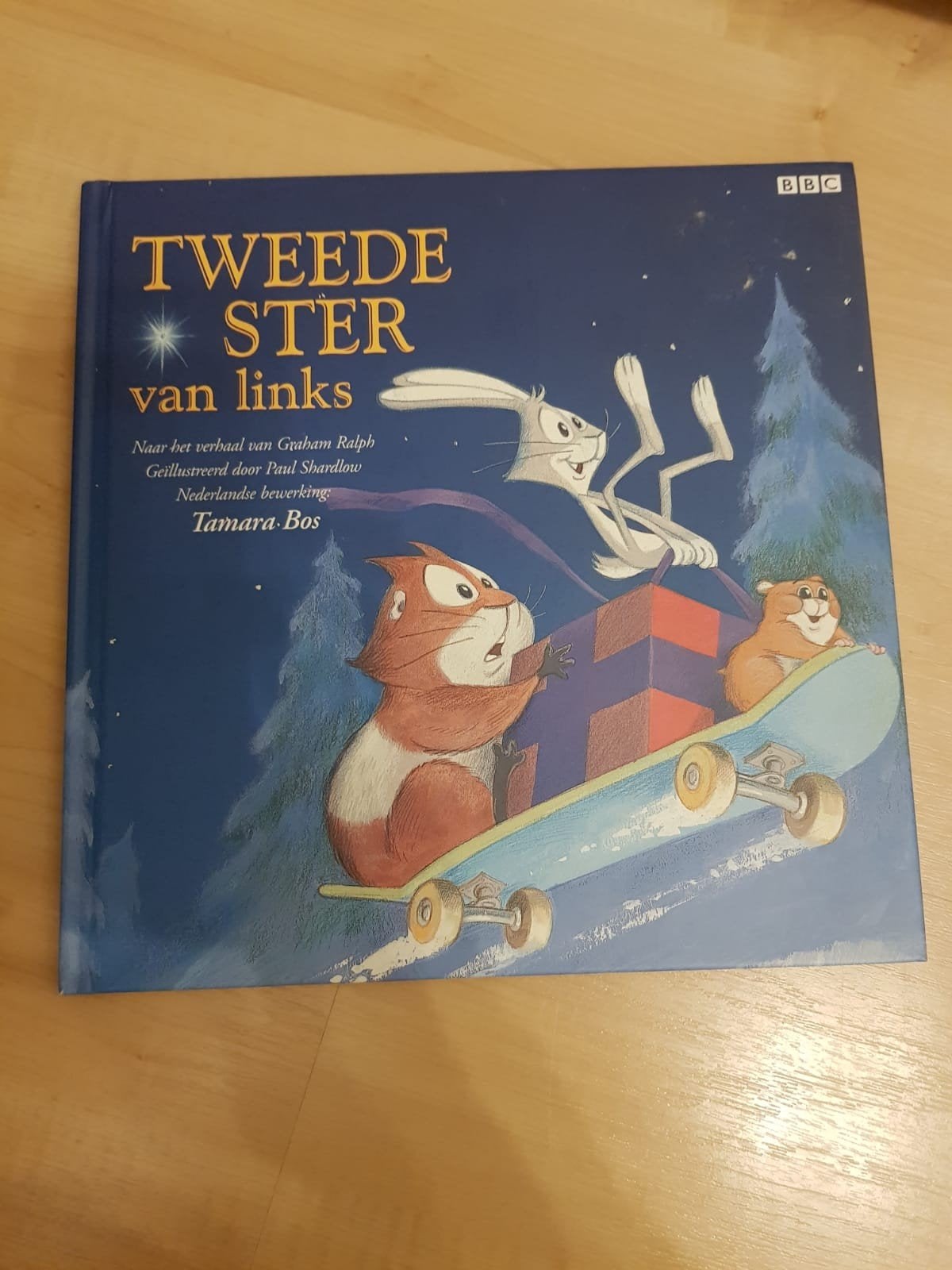 Tweede Ster van Links - Kerstverhaal prentenboek, Ophalen of Verzenden, Zo goed als nieuw, Graham Ralph