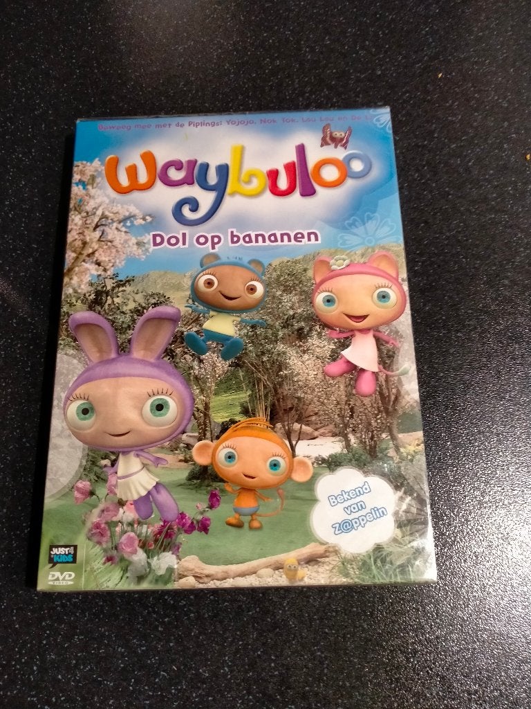 Waybuloo dol op bananen tekenfilm dvd Zappelin SEAL, Cd's en Dvd's, Alle leeftijden, Verzenden, Nieuw in verpakking, Overige soorten