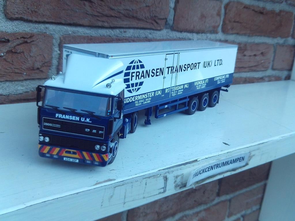 WSI  Daf  2800  4 x 2  van  Fransen  Transport  UK., Ophalen of Verzenden, Nieuw, Bus of Vrachtwagen, Wsi