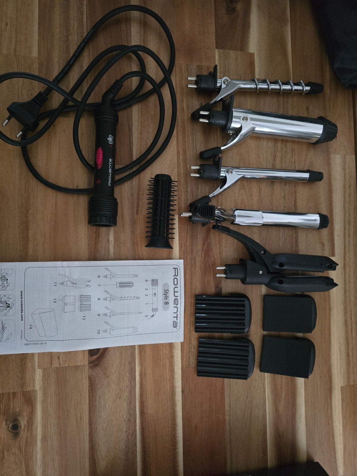Rowenta 8 Style in 1 Multistyler - Nauwelijks gebruikt, Ophalen, Zo goed als nieuw, Krultang of Stijltang