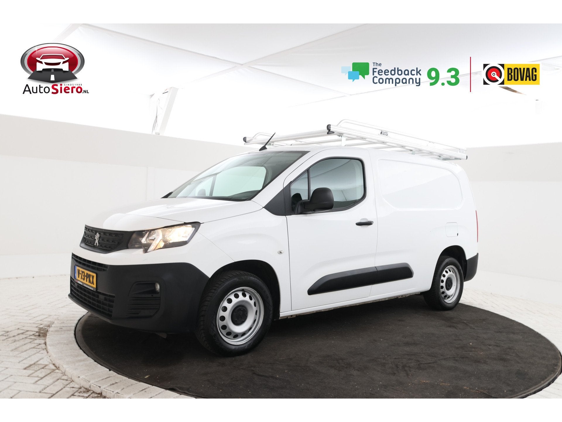 Peugeot Partner 1.5 BlueHDI Pro Long Imperial, Apple carplay, Auto's, Voorwielaandrijving, Stof, Gebruikt, Euro 6