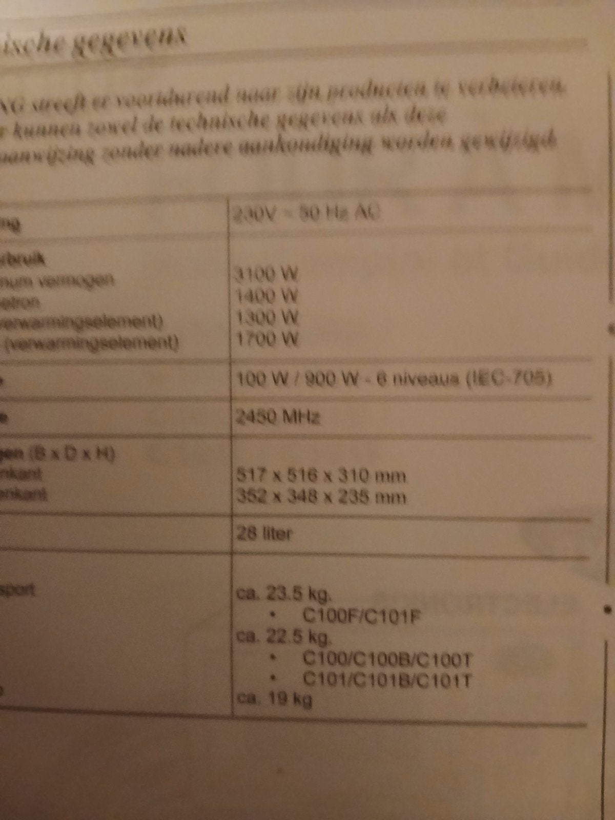 Samsung Combi Magnetron - Wit, Gebruikt, Ophalen, Gebruikt, Oven