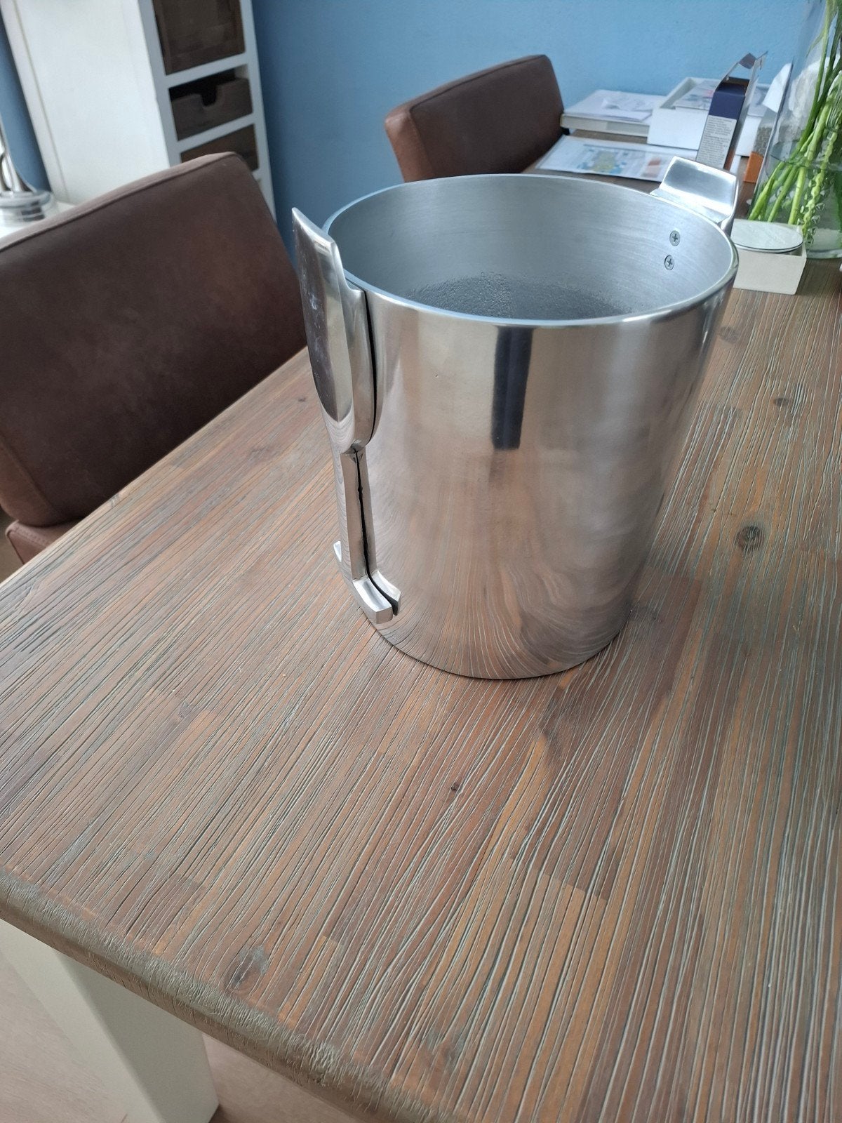 Riviera Maison Wijnkoeler - Zo goed als nieuw, Huis en Inrichting, Woonaccessoires | Overige, Zo goed als nieuw, Metaal, Ophalen