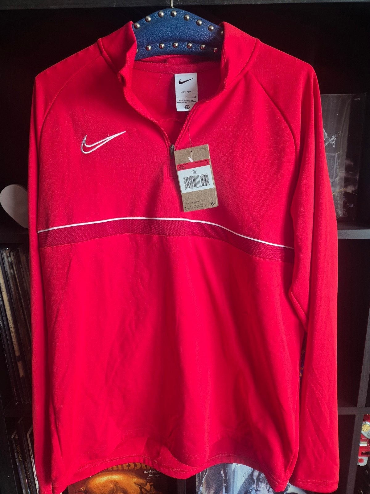 Nieuw Nike Dri-FIT Trainingsvest Rood Maat L, Kleding | Heren, T-shirts, Maat 52/54 (L), Nike, Nieuw, Ophalen of Verzenden