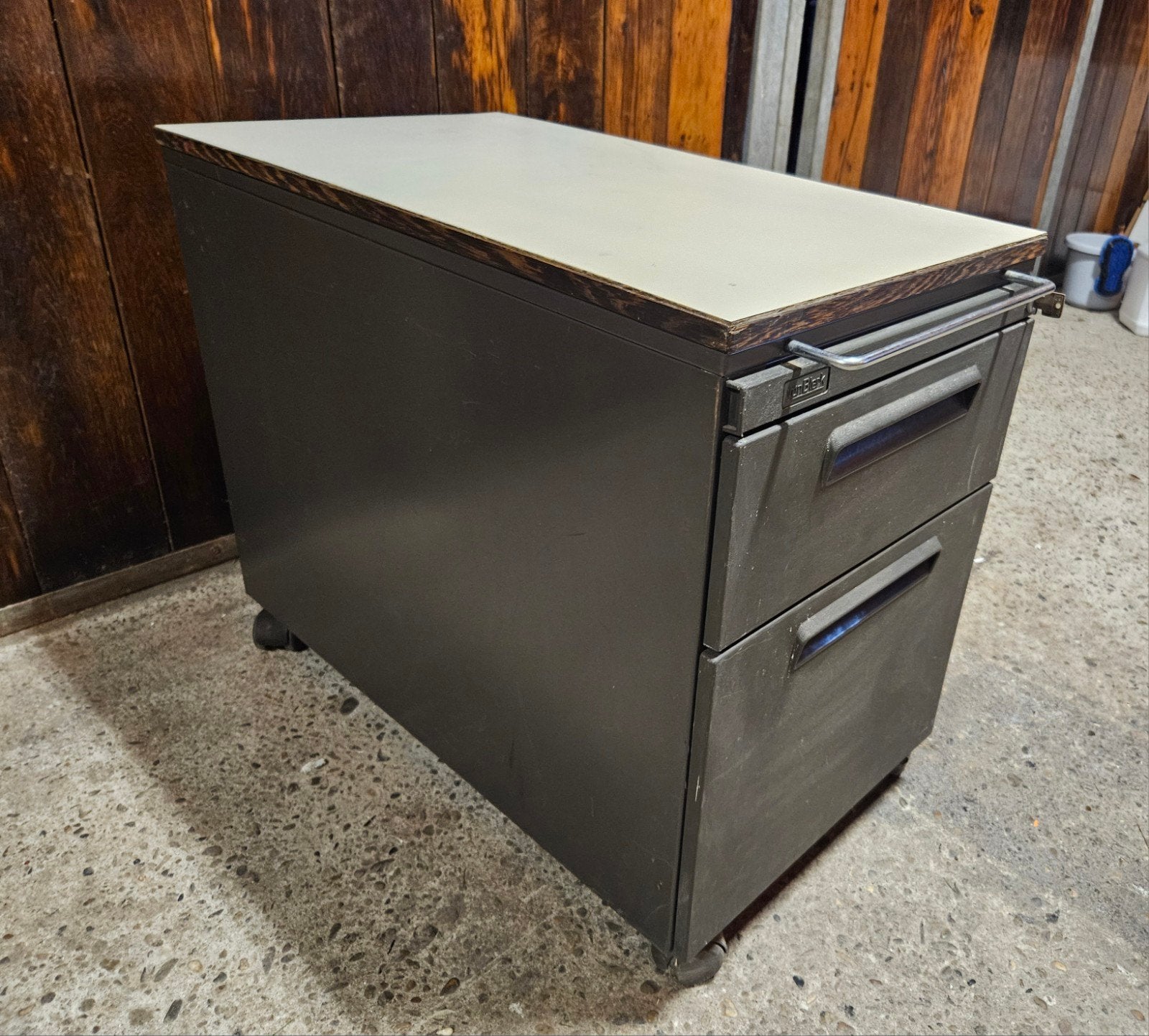 IJzere vintage ladekast/industriele rolkast/gereedschapskast, Huis en Inrichting, Ophalen, Gebruikt, Vintage/industrieel/retro