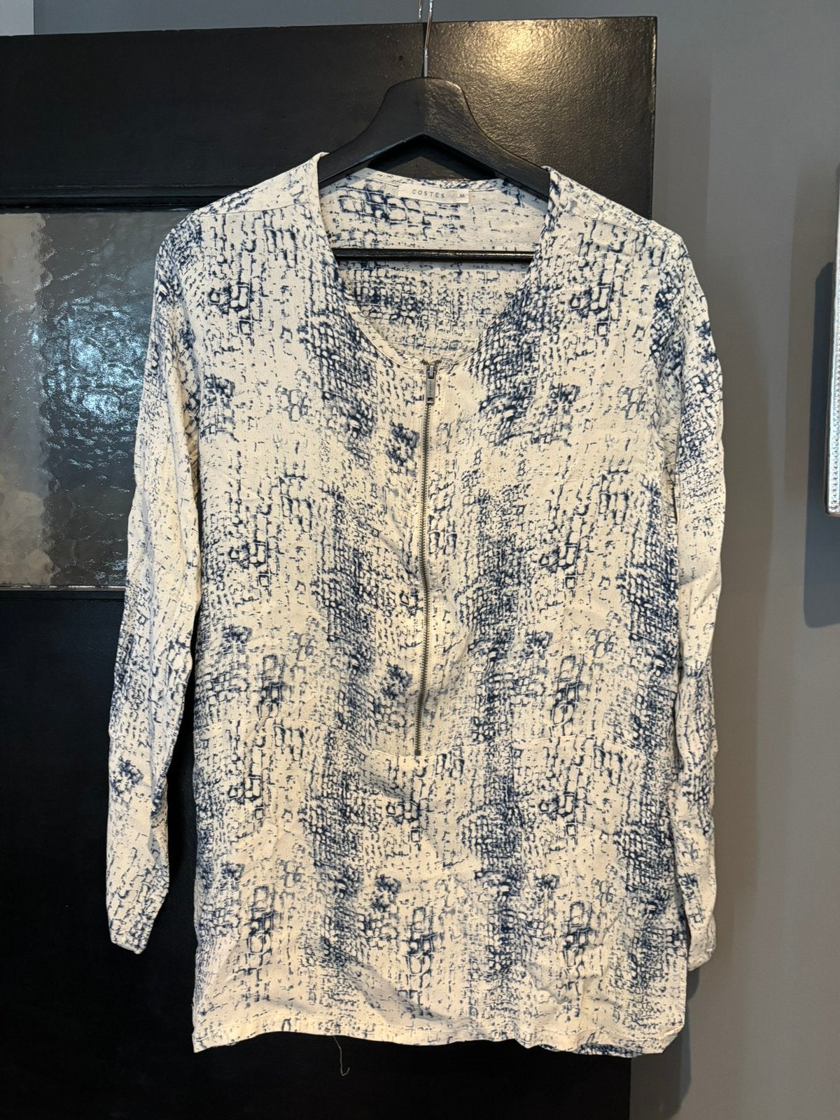 Costes blouse maat m, Ophalen of Verzenden, Zo goed als nieuw, Maat 38/40 (M), Blauw