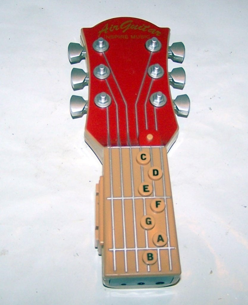 Air Guitar. Luchtgitaarninstrument. Nieuwstaat., Ophalen of Verzenden, Zo goed als nieuw
