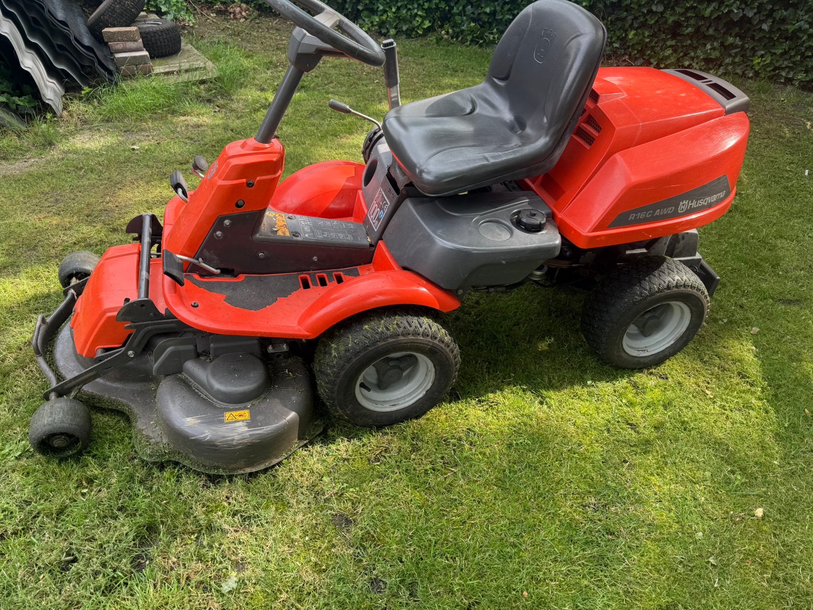 Husqvarna rider 16cawd, Tuin en Terras, Ophalen, Eu, Gebruikt, Eu