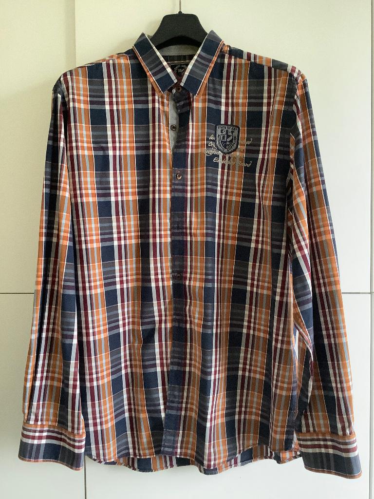 State of Art geruit hemd met lange mouw XXL, State of Art, Overige kleuren, Ophalen of Verzenden, Zo goed als nieuw