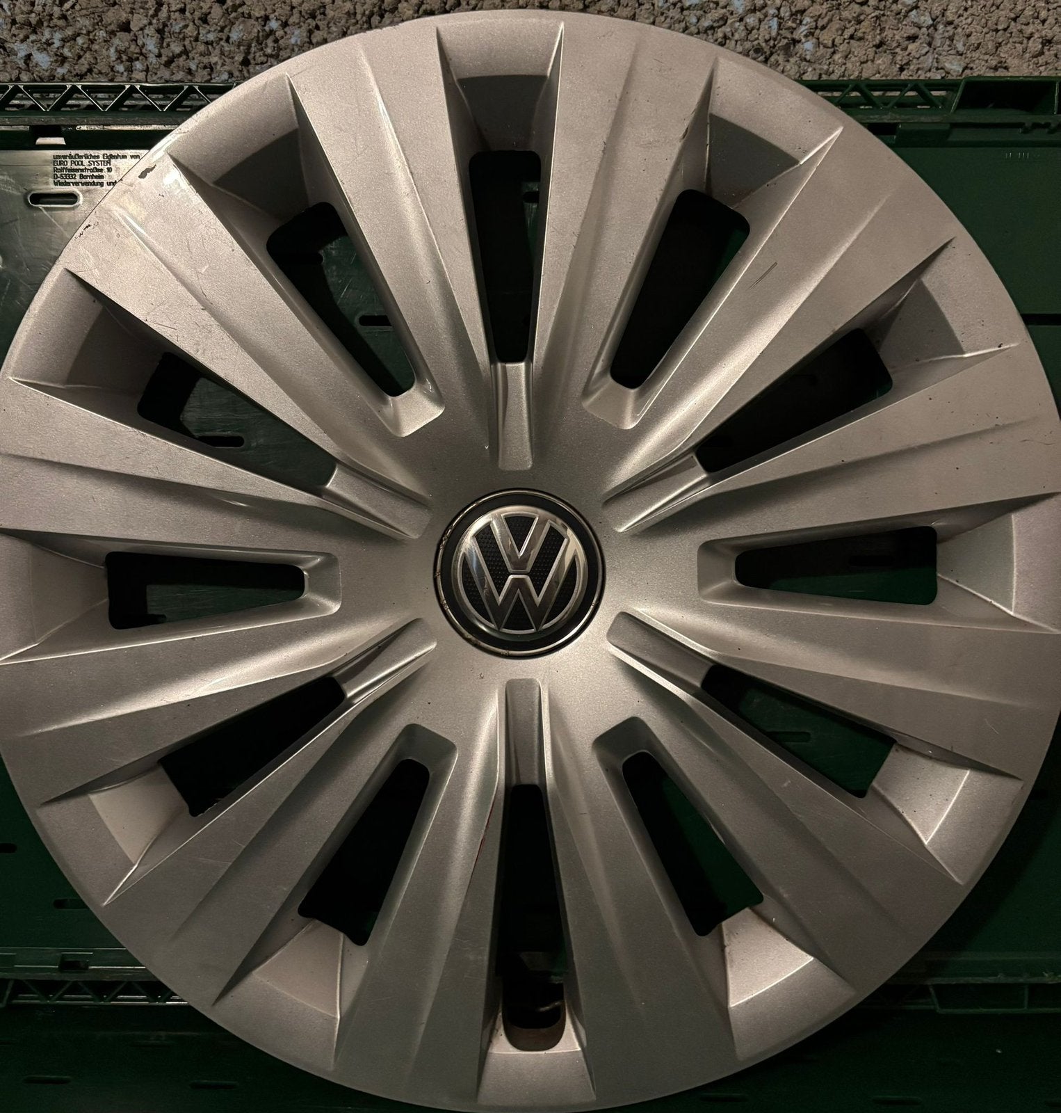 Wieldoppen Volkswagen polo 4 stuks, Auto diversen, Wieldoppen, Ophalen of Verzenden, Zo goed als nieuw
