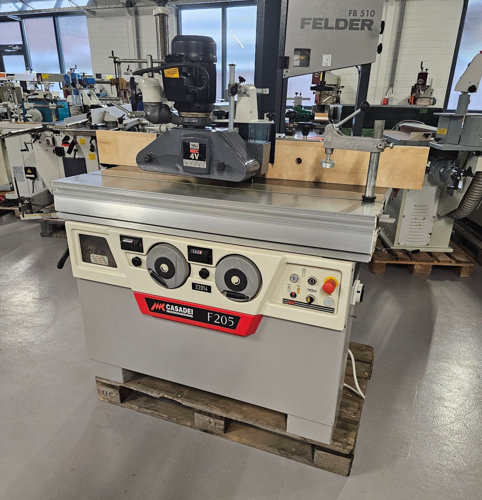 Freesmachine Casadei met aanvoerapparraat Schuininstelbaar, Ophalen, Overige soorten, Casadei SCM MiniMax FELDER hammer robland
