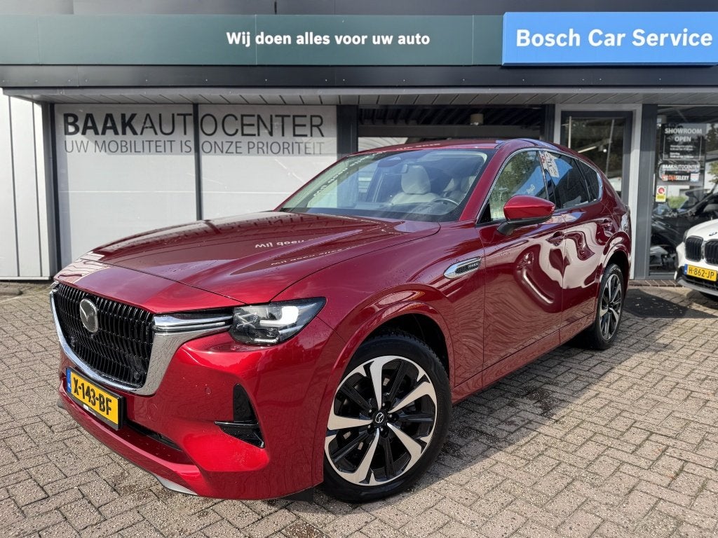 Mazda CX-60 2.5 PHEV Takumi | CS & DA Pack | Panoramadak, Auto's, Gebruikt, Euro 6, 2500 kg, Bedrijf