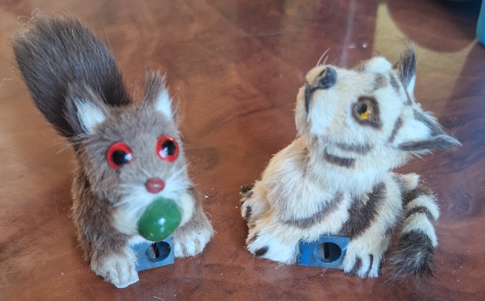 Vintage Bonten Figuurtjes met Puntenslijper Jaren '60/'70, Ophalen of Verzenden
