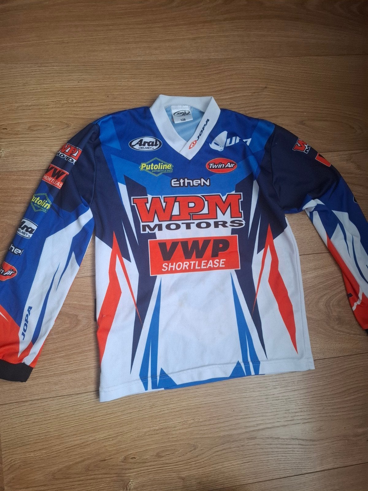 2 Jopa crossshirts maat 128, Ophalen of Verzenden, Kinderen, Motorcrosskleding, Jopa