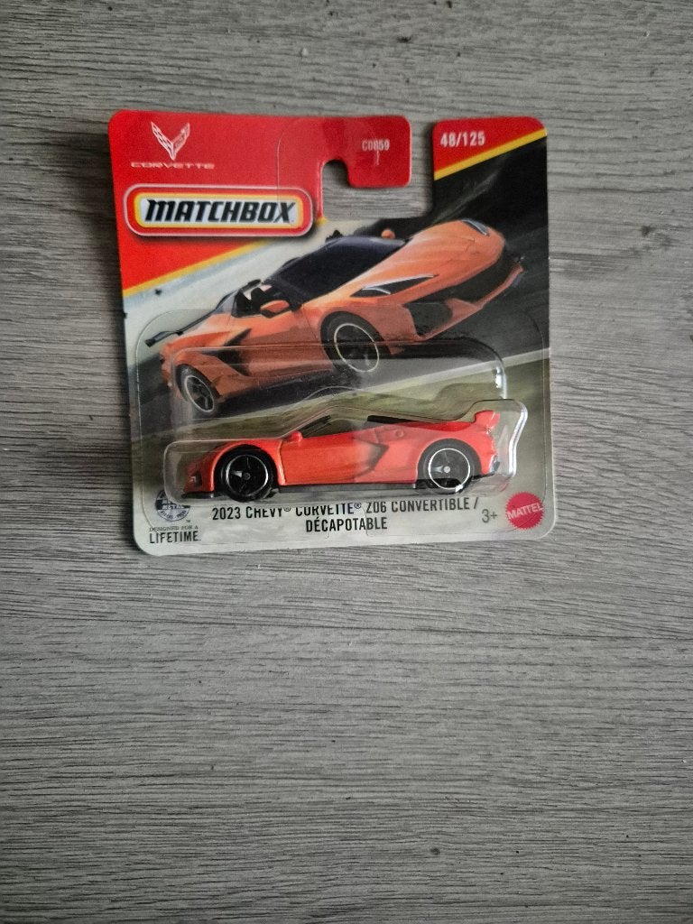 matchbox chevy corvette z06 convertible / decapotable, Ophalen of Verzenden, Nieuw, Auto