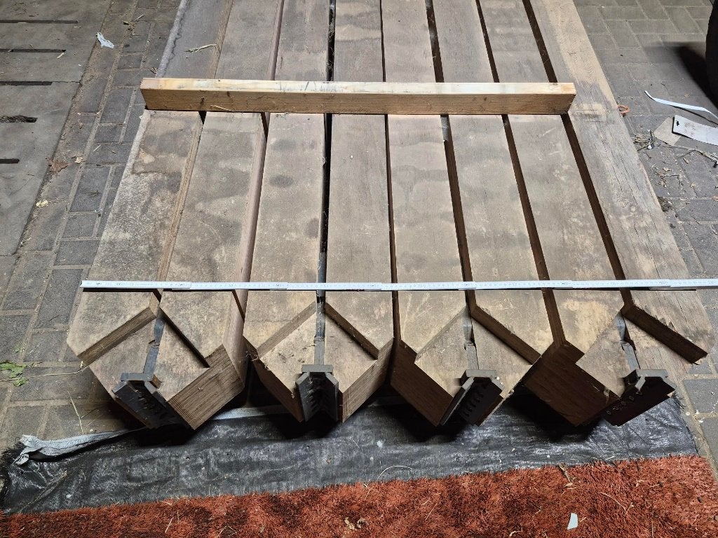 Gelijmde zware balken en planken, Doe-het-zelf en Verbouw, Hout en Planken, Ophalen, Nieuw, Balk, Vuren