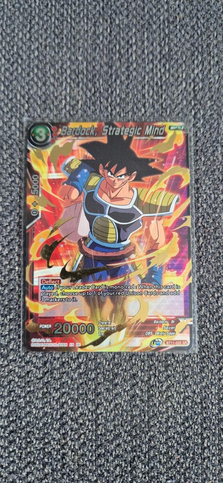 Bardock, Strategic Mind - Dragon Ball Super Card Game, Verzenden, Nieuw, Losse kaart, Foil