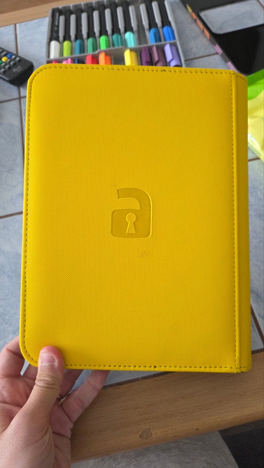 Custom Pokémon Binder  4-Pocket voor 160 Kaarten, Ophalen of Verzenden, Gebruikt, Overige typen