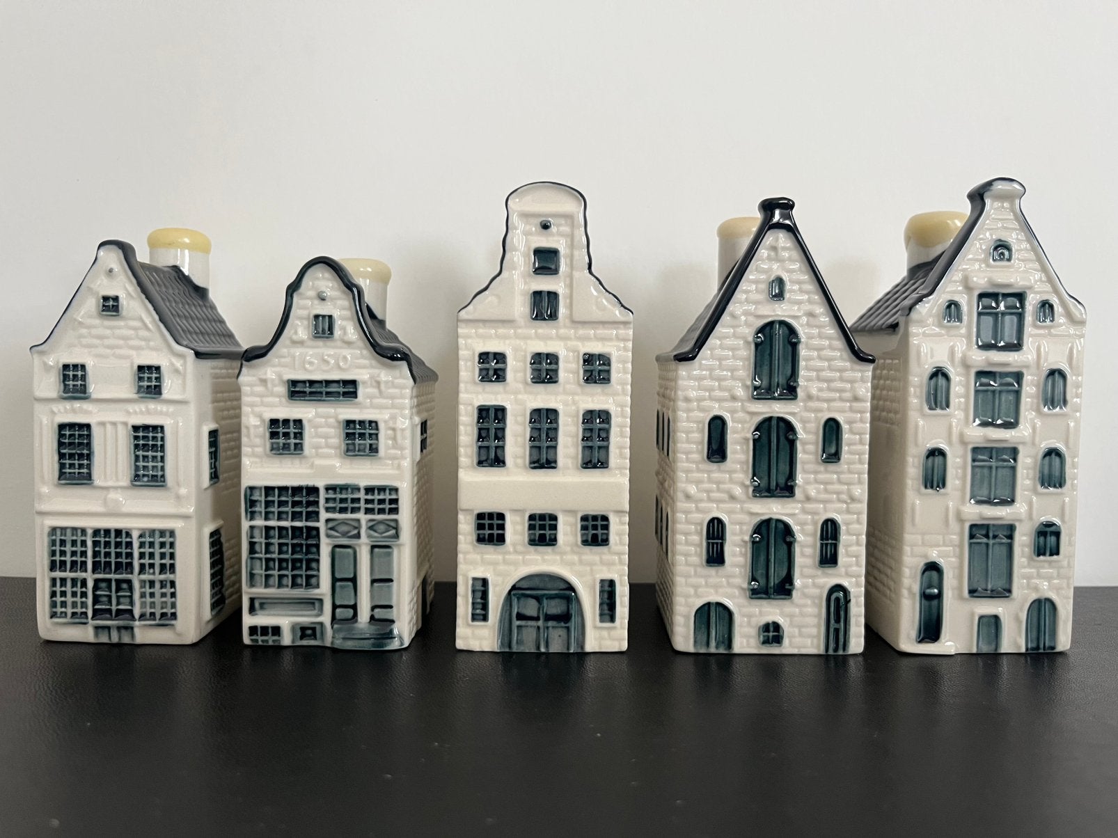 5 KLM Business Class Huisjes, Verzamelen, KLM Huisjes, Ophalen, Nieuw, 21 t/m 40, Gevuld