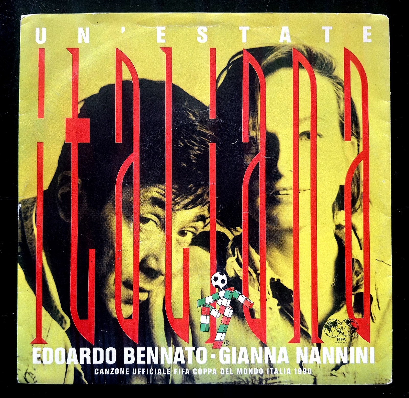 7"/SINGLE  EDOARDO BENNATO/GIANNA NANNINI - Un Estate, Ophalen of Verzenden, Gebruikt, Pop