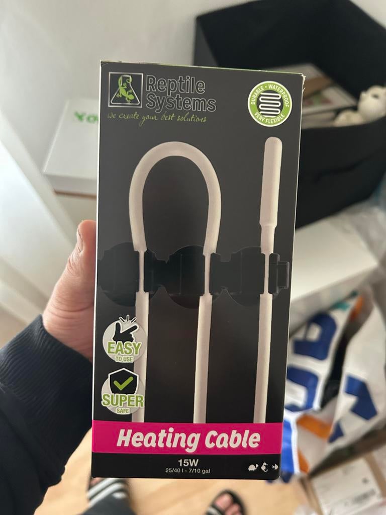 Reptile systems heating cable, Dieren en Toebehoren