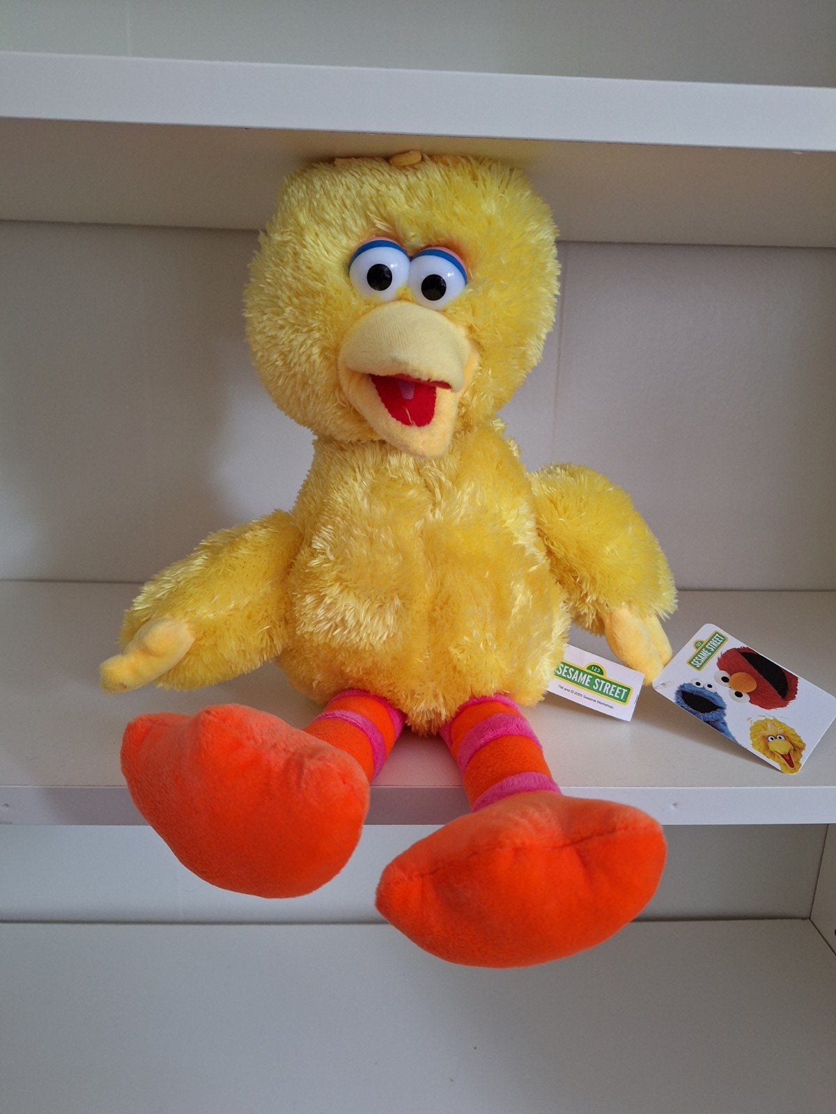 Nieuw Sesamstraat Pino knuffel, Overige merken, Overige typen, Ophalen of Verzenden, Middelgroot (20 tot 80 cm)