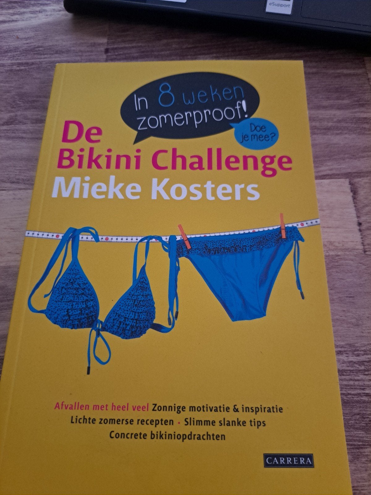 De Bikini Challenge - In 8 weken zomerproof! Mieke Kosters, Boeken, Ophalen of Verzenden, Zo goed als nieuw, Dieet en Voeding