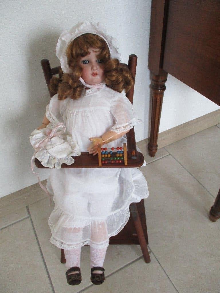 antieke Heubach Koppelsdorf pop, Ophalen of Verzenden