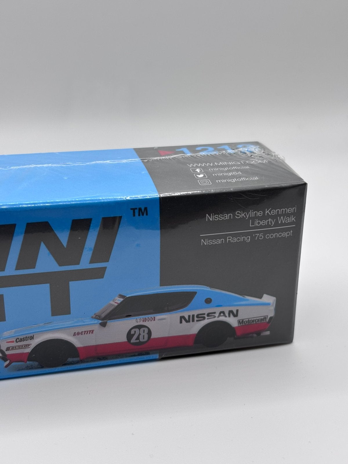 Mini GT Nissan Skyline kenmeri liberty walk, Www.rubensmodelautos.nl, Auto, Nieuw, Ophalen of Verzenden