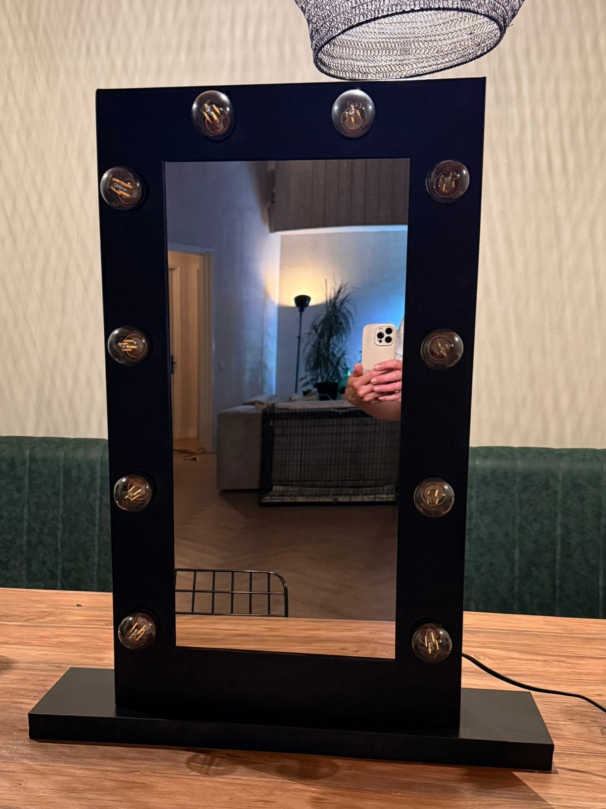 Make-up spiegel, Huis en Inrichting, Woonaccessoires | Spiegels, Ophalen, Minder dan 50 cm, Gebruikt, Minder dan 100 cm