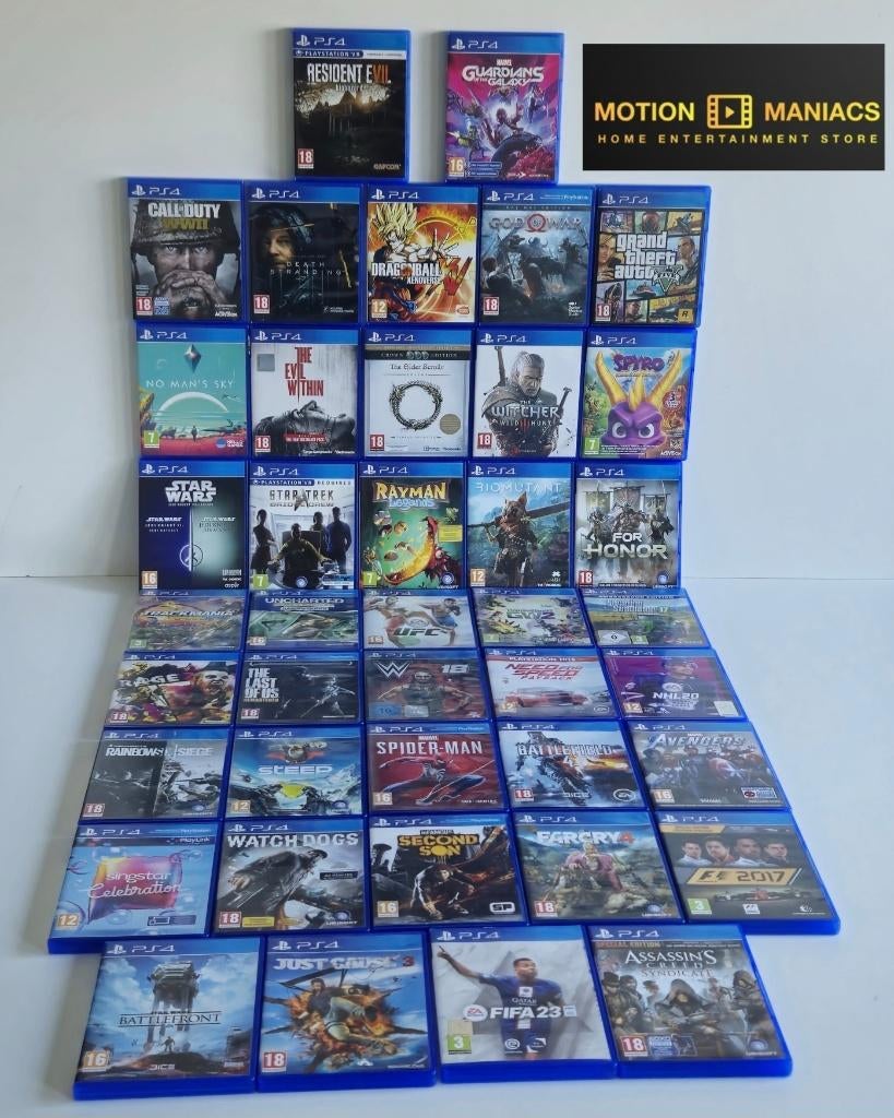 Ruim 500+ PlayStation Games (PS3/PS4) | Krasvrij!, Overige genres, Virtual Reality, Ophalen of Verzenden, Zo goed als nieuw