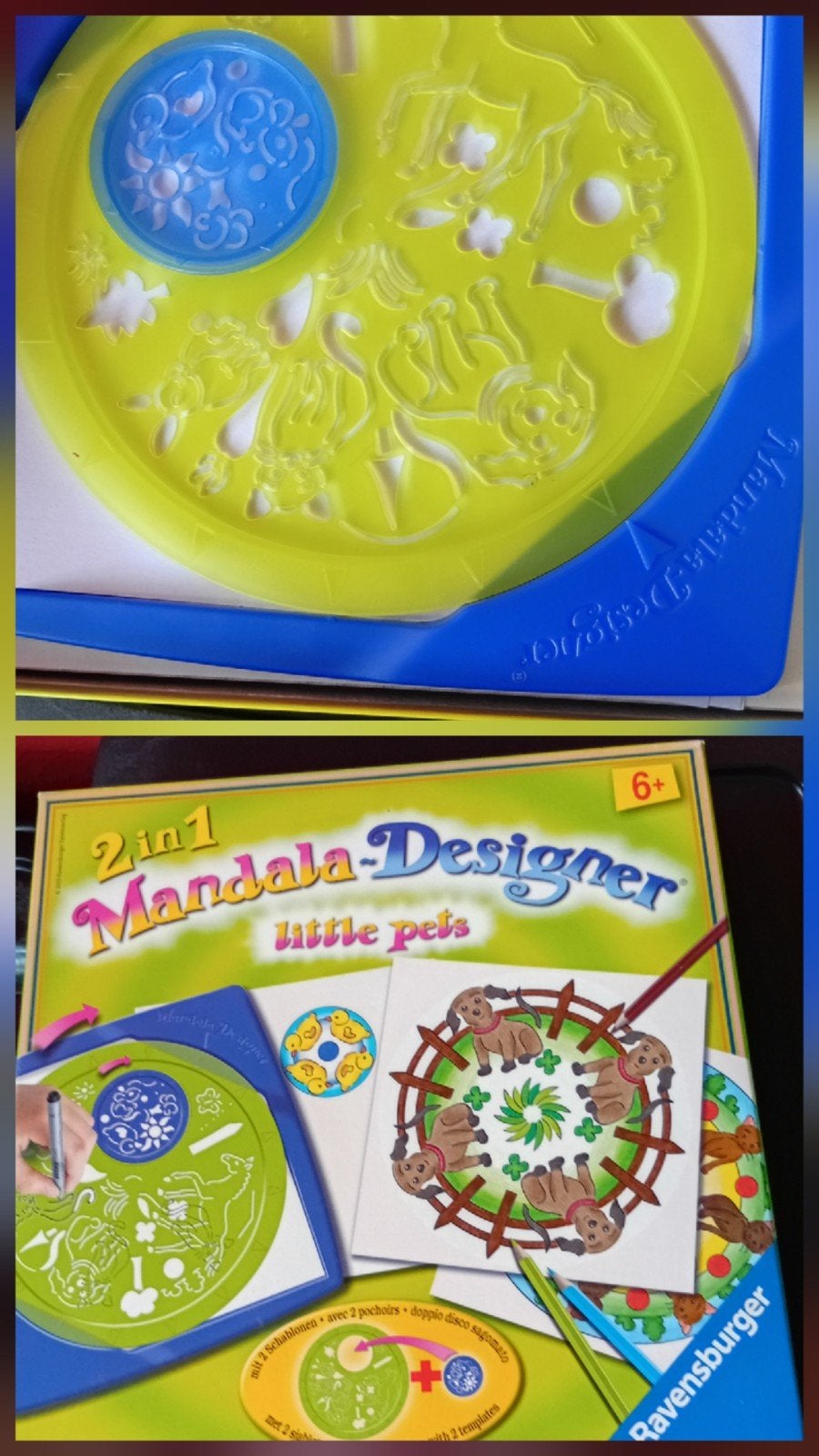 Mandala Designer Little Pets - Ravensburger, Ophalen, Zo goed als nieuw, Knutselen