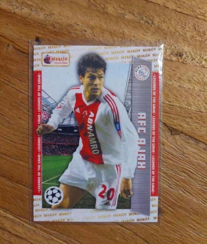 Jari Litmanen Ajax Topps Champions League, Ophalen of Verzenden, Zo goed als nieuw, Plaatje