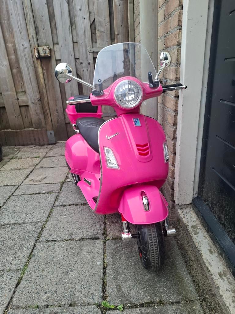 Vespa kinder scooter, Ophalen