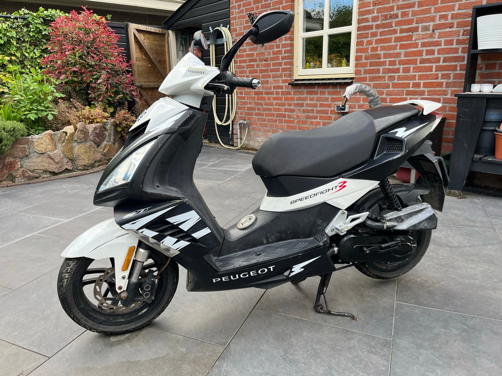 Peugeot Speedfight 3 Scooter - Wit/Zwart, Ophalen of Verzenden, Gebruikt, Overige modellen
