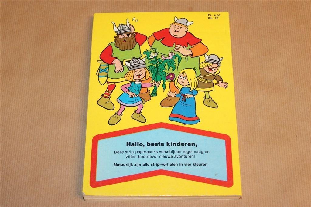 Wickie Nr. 4 — T.V.-Strip in Kleur — [Vintage 1979], Boeken, Stripboeken, Eén stripboek, Ophalen of Verzenden, Gelezen