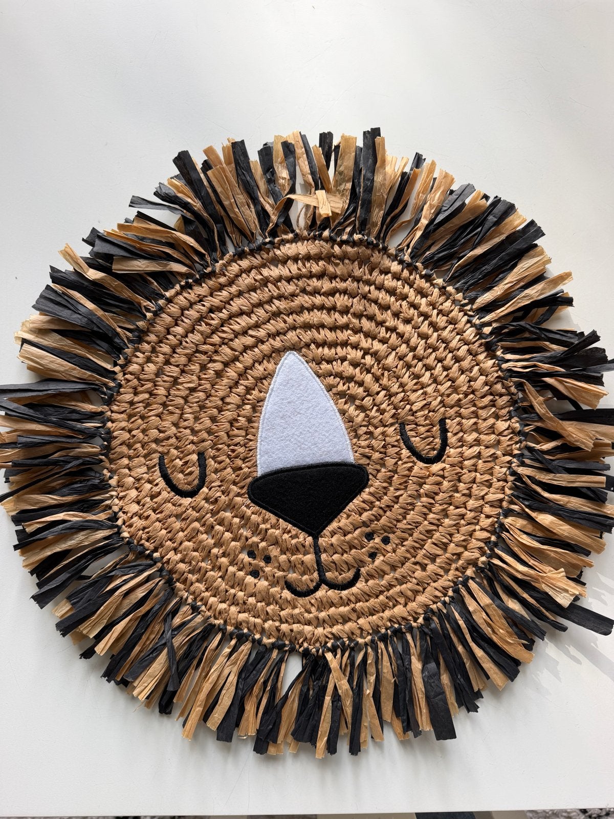 Leuke wanddecoratie leeuw voor de kinderkamer, Overige merken, Ophalen of Verzenden, Zo goed als nieuw, Wanddecoratie