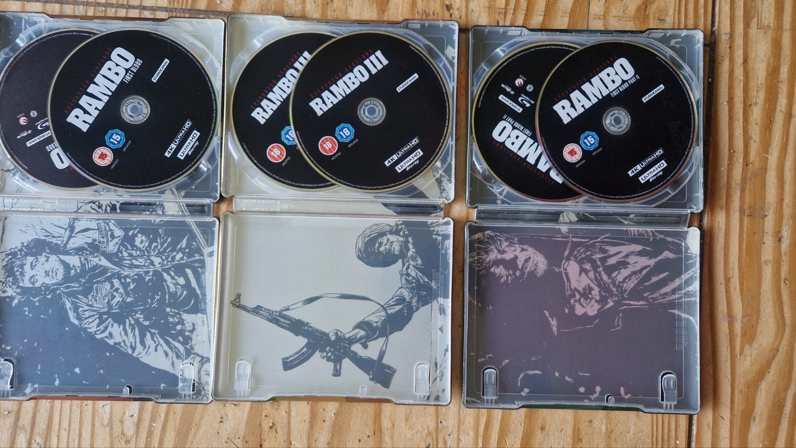 Rambo 4k blu ray, Cd's en Dvd's, Blu-ray, Ophalen of Verzenden, Zo goed als nieuw, Actie