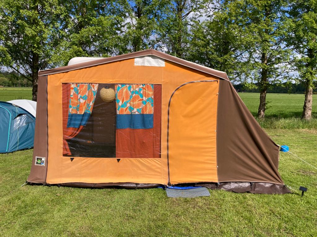 Kip kompakt mini kip MK-37-EK Vintage, Caravans en Kamperen, Caravans, Standaardzit, Kip, Tot en met 2, Particulier