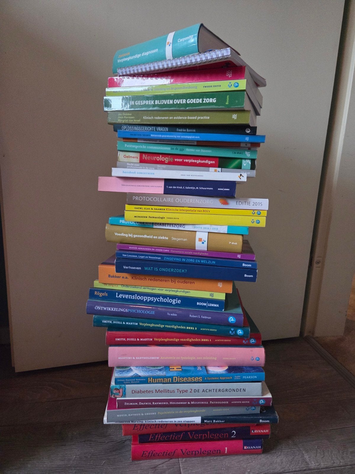 Verpleegkunde boeken, Ophalen, Zo goed als nieuw