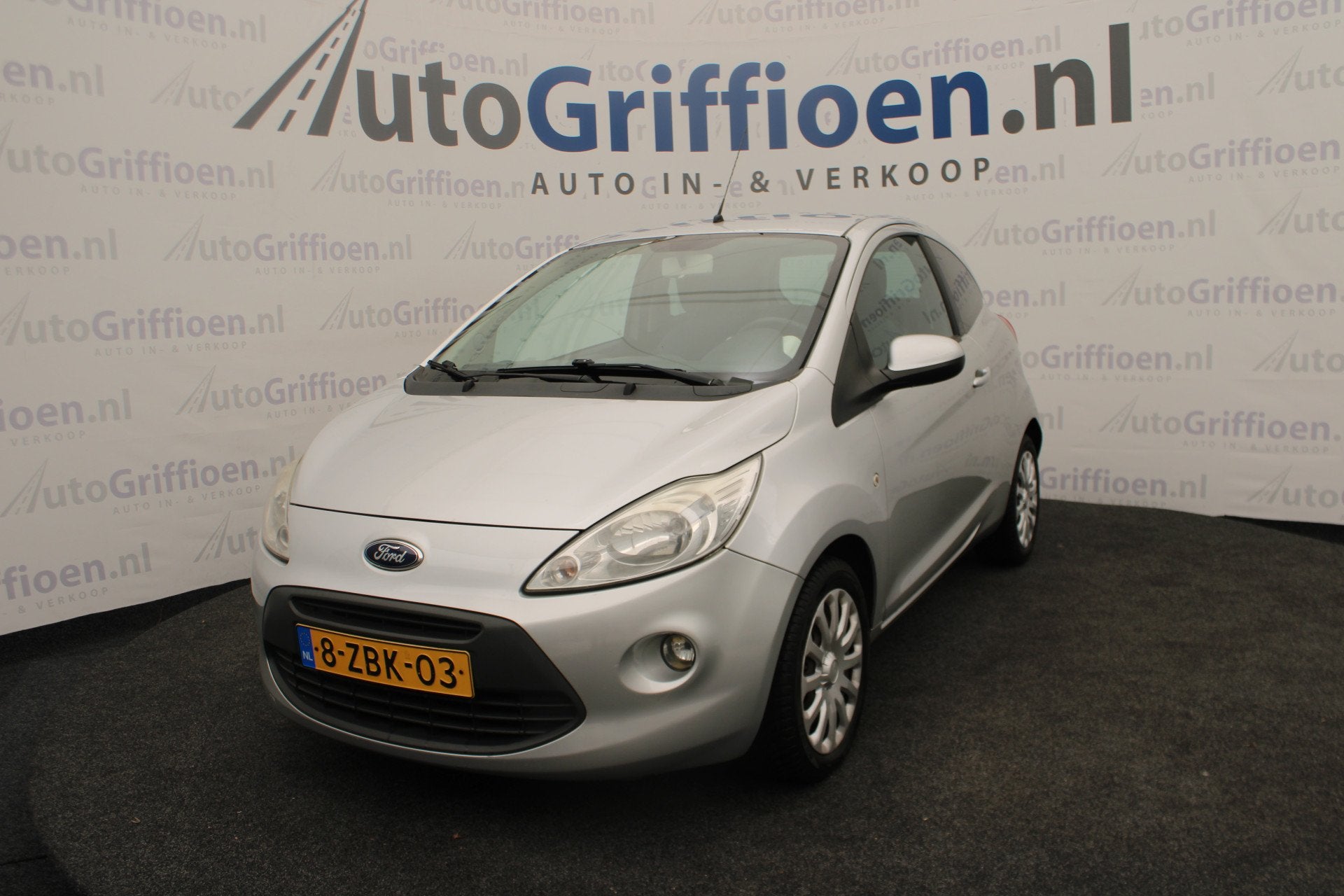 Ford Ka 1.2 Titanium X start/stop nette hatchback met airco, Auto's, Euro 5, Stof, Gebruikt, 1242 cc