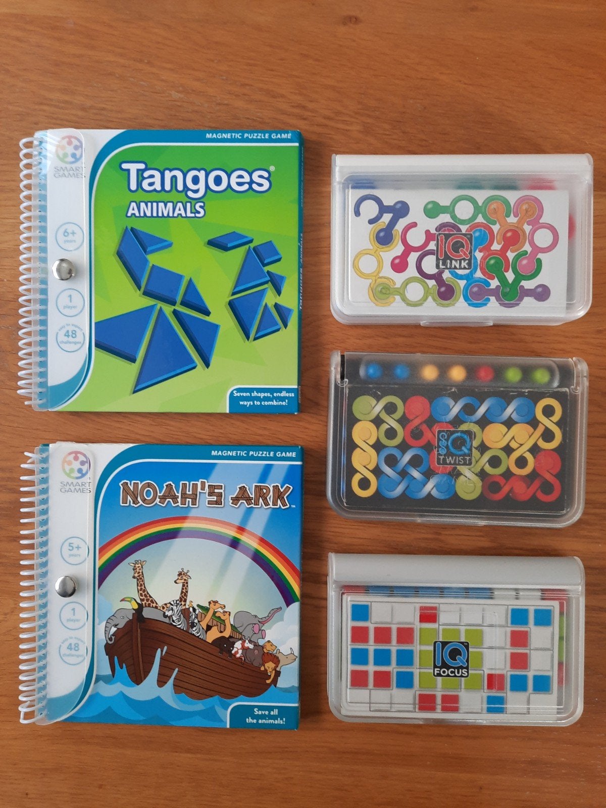 SmartGames: Tangoes, Noah's Ark, IQ Link, Twist, Focus, Ophalen of Verzenden, Zo goed als nieuw, Overige typen