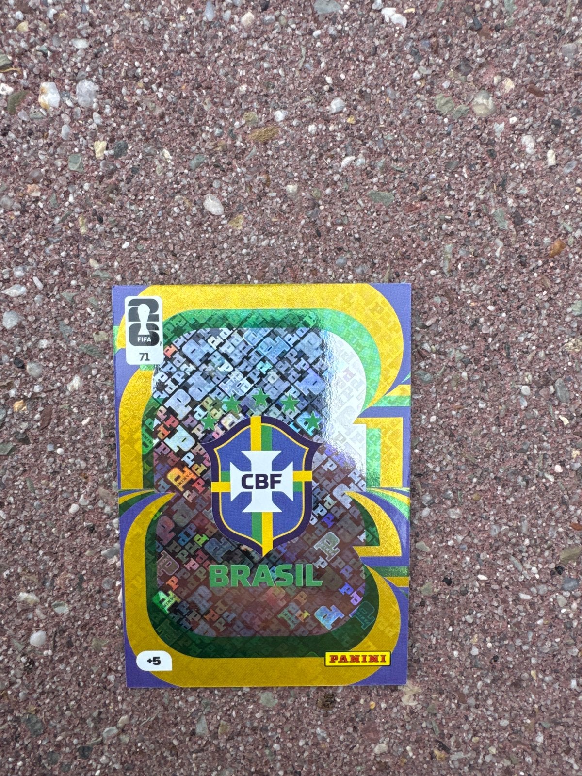 Panini FIFA Brasil - Zeldzaam Verzamelobject, Ophalen of Verzenden, Nieuw, Buitenlandse clubs, Poster, Plaatje of Sticker