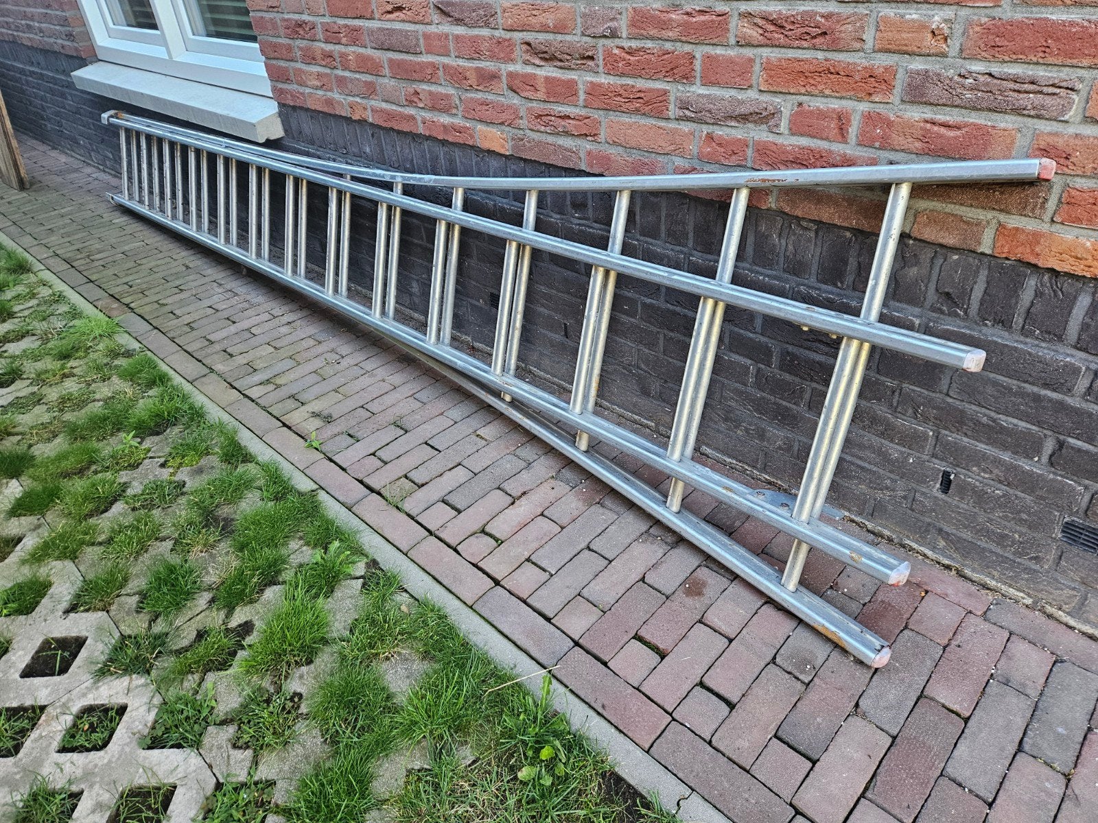 Reform ladder 14 tredes, Doe-het-zelf en Verbouw, Ladders en Trappen, Ophalen, 4 meter of meer