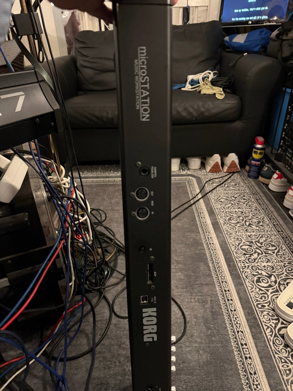 Korg microSTATION Music Workstation Synthesizer, Muziek en Instrumenten, Korg, Ophalen of Verzenden, Aanslaggevoelig, 61 toetsen