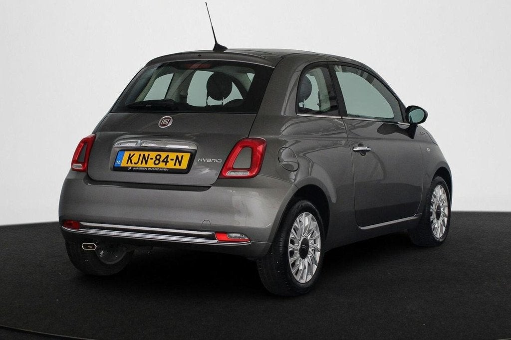 Fiat 500 1.0 Hybrid Dolcevita Panoramadak Apple Carplay Crui, Auto's, Stof, Gebruikt, Euro 6, 4 stoelen